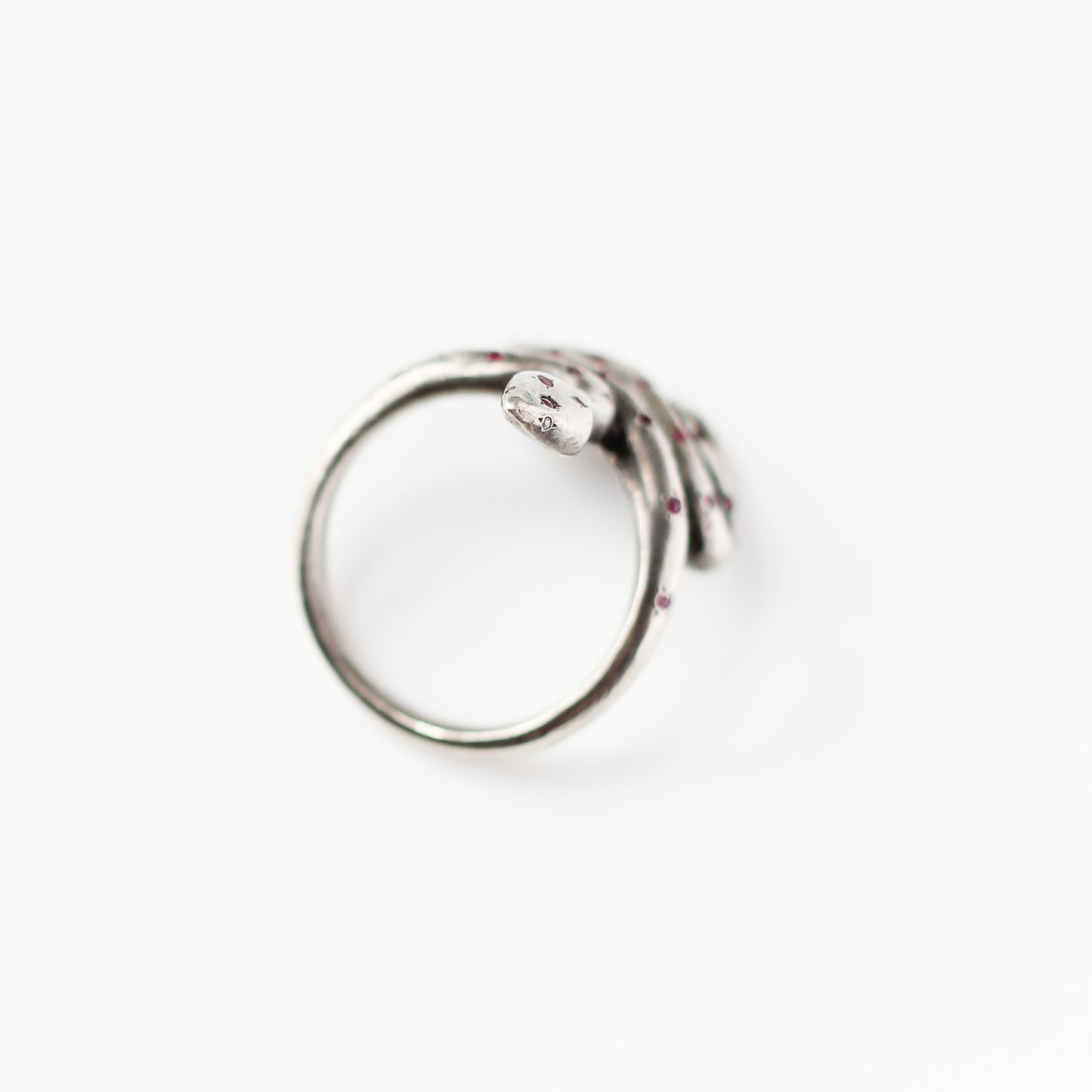 Snake Ring in Silver