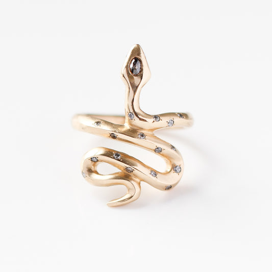 Snake Ring in Gold