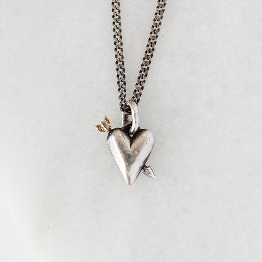 Heart and Arrow Necklace