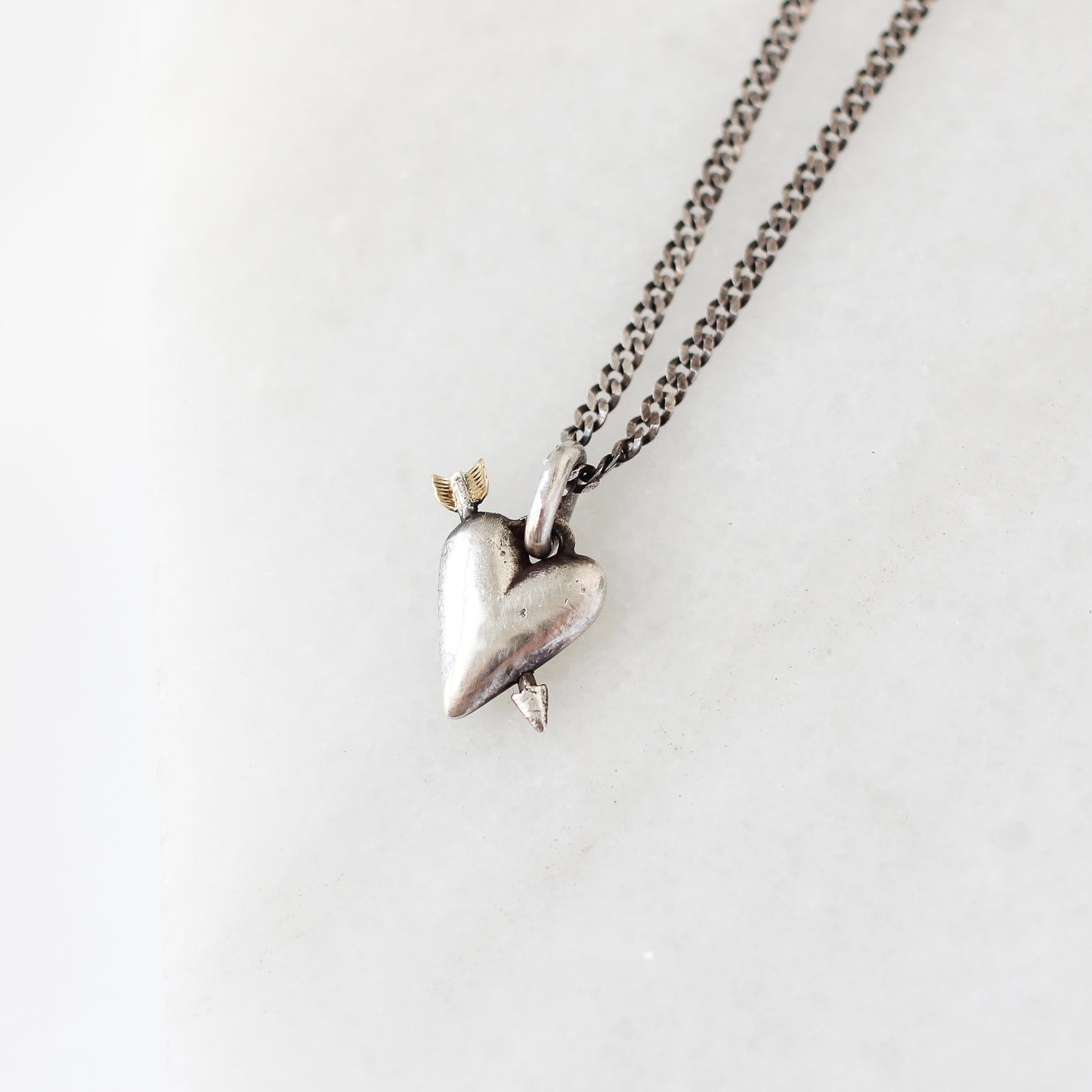 Heart and Arrow Necklace
