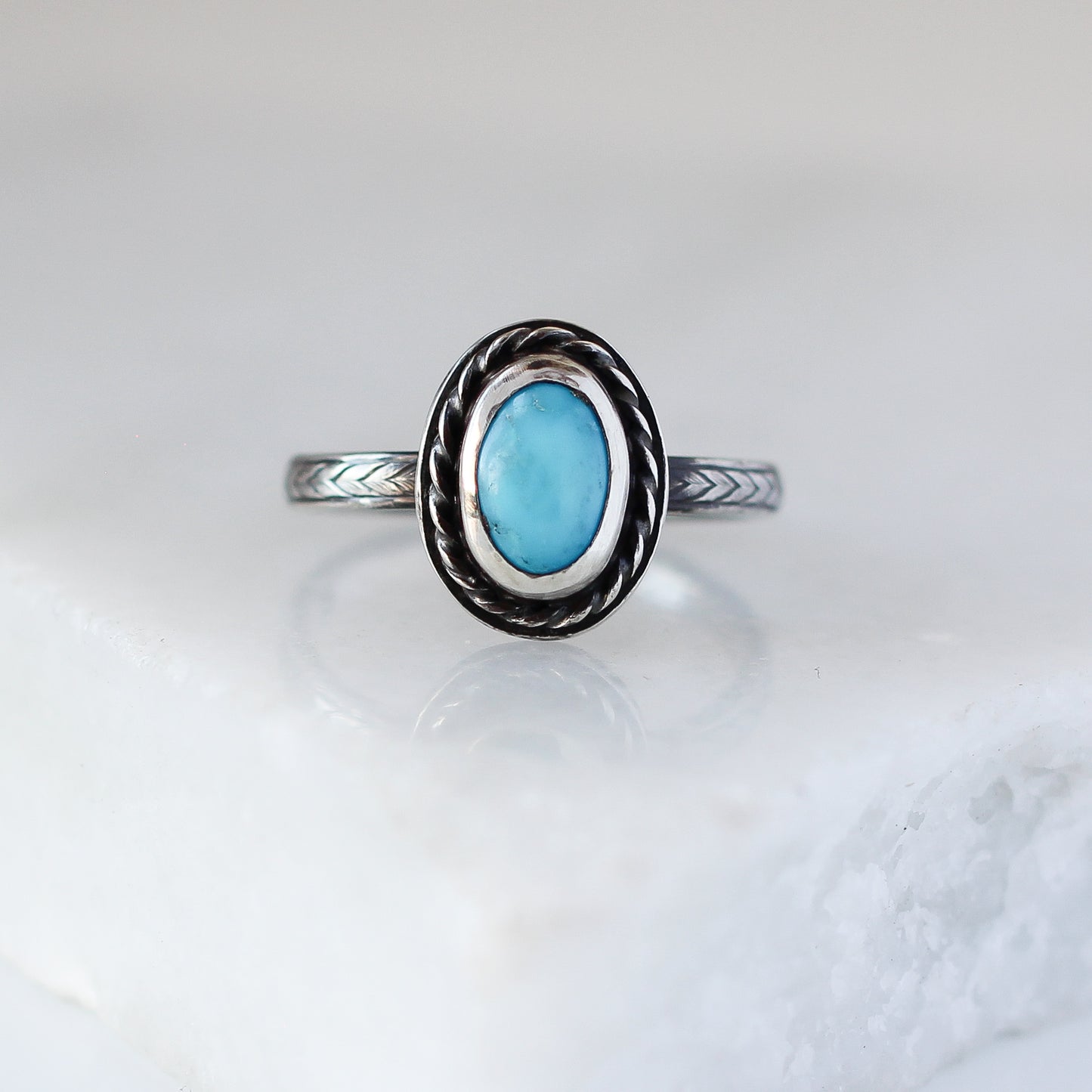 Turquoise Oval Ring