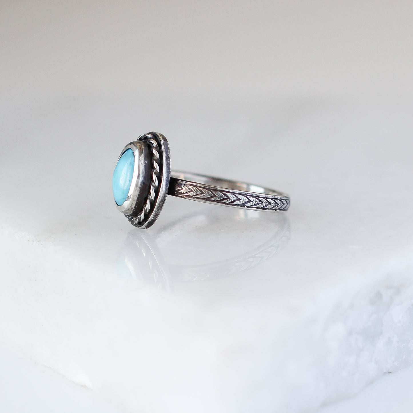 Turquoise Oval Ring