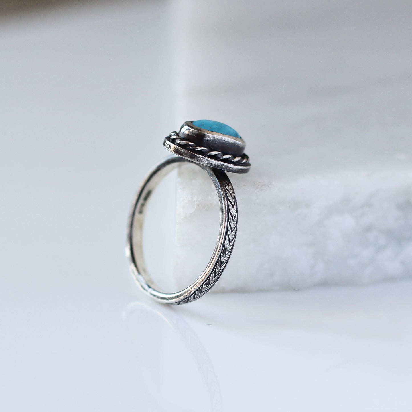 Turquoise Oval Ring